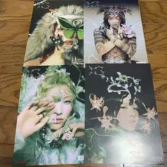 XG AWE タワレコフライヤー　ジュリン　ヒナタ　マヤ　ハーヴィー　4枚セット