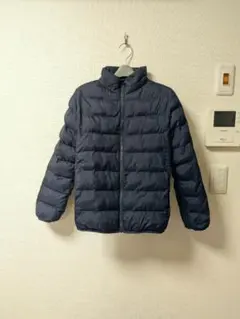 ユニクロ キッズ用ダウンジャケット ネイビー 150サイズ★値下げしました