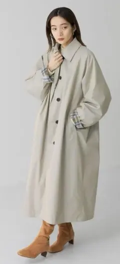 【KBF】リバーシブル　ステンカラーコート