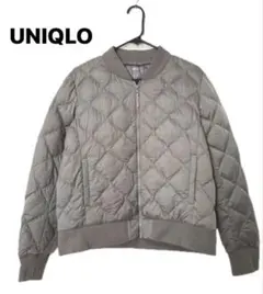 UNIQLO ウルトラライトダウンダイヤキルトリブブルゾン