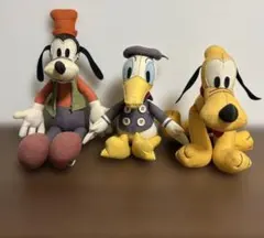 東京ディズニーランド レトロ ドナルド・プルート・グーフィー 3体セット