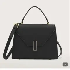 イジィデ風ハンドバッグ　ショルダーストラップ付　インポート合皮バッグ