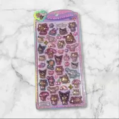 【正規品】うるちゅるポップシール　日焼けサンリオキャラクターズ