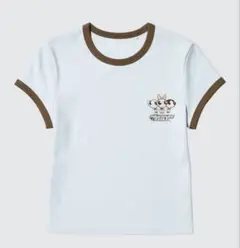 UNIQLO パワーパフガールズ UT 半袖Tシャツ　ブルー　パワパフ　水色