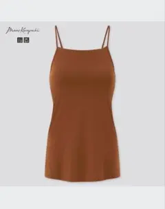 UNIQLO マメクロゴウチ エアリズム　ブラ　キャミソール　ブラウン　M