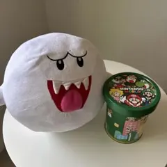 USJ ユニバ スーパーマリオ　土管　空き缶　中身なし　テレサ特大ぬいぐるみ