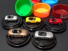 缶コーヒーのおまけ　ミニカー オープンカー 5台セットのサムネイル