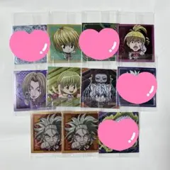 ハンターハンター シールウエハース クラピカ シャルナーク ビスケ ピトー