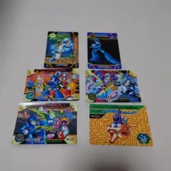 ロックマン6 , 4 カードダス 10枚セット キラカード含む - メルカリ