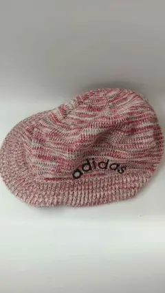 adidas ニット帽 JPM(56cm) 赤と白のサムネイル