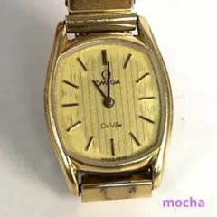 OMEGA アナログ腕時計 ゴールド/シルバー（ジャンク）不動品 OMEGA アナログ腕時計 ゴールド/シルバー（ジャンク）不動品