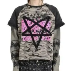24AW RECKLESS SCHOLARS 迷彩 レイヤード M Yのサムネイル