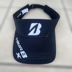 ブリヂストン TOUR B バイザー ネイビー