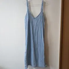 デニム　キャミ　ワンピース　オーバーオール　セポ