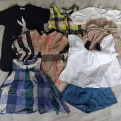 週末セール！ワンピース他夏服まとめ売り　90サイズ