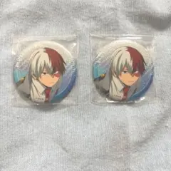 ⟡.· ヒロアカ 轟焦凍 グリッター缶バッジ ⟡.·