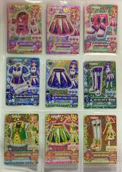 アイカツ ピンクパレードコーデ ブルーパレードコーデ イエローパレードコーデ
