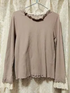 axes femme　衿フリル　トップス