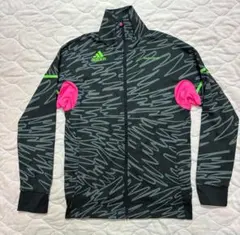 最終値下げ　アディダス　ジップアップ薄手ジャージ　メンズＭサイズ　美品