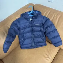 mont-bell フード付きダウンジャケット 110