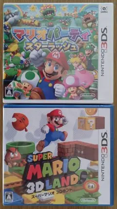 【2本セット品】マリオパーティ スターラッシュ☆新品☆スーパーマリオ 3Dランド