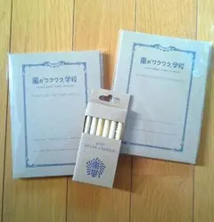 未使用新品！嵐★ノートと色鉛筆★ワクワク学校★