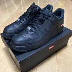 NIKE Air Force1×supreme Black 28.5cm