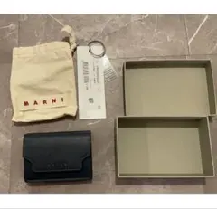 MARNI 3つ折り 財布 ベージュPFMO0098U0 - メルカリ