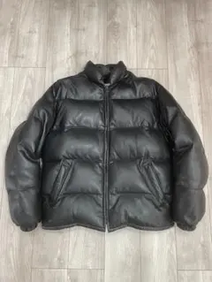 Schott レザーダウンジャケット ブラック 42