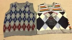 ニットベスト80〜90