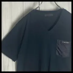 プラダ Tシャツ 半袖 2枚 UJM493 S151 ブラック Sサイズ - メルカリ