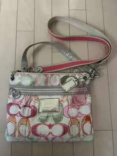 ✴︎値下げ中✴︎コーチ カラフルシグネチャー2wayバッグ