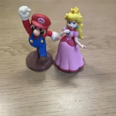 チョコエッグ スーパーマリオブラザーズWii マリオandピーチセット