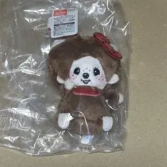 新品未開封 モンチッチ×ハローキティ おそろいアクリルチャーム付きマスコット