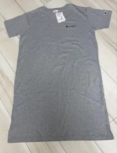 Champion 半袖ワンピース グレー Mサイズ 新品タグ付き