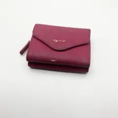 財布 おしゃれ レディース ピンク 三つ折り財布 合成皮革 レディース おしゃれ