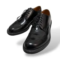 美品　REGAL リーガル　ドレスシューズ　ガラスレザー　ブラック　27.5cm