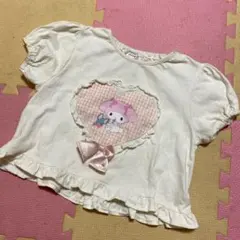 【USED】バースデイ　futafuta マイメロディ　半袖Tシャツ