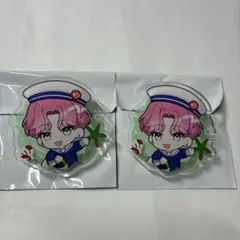 ブレマイ うきうき マリンくじ アクリルバッジ 宇京真央 - メルカリ