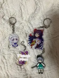 アクキー 博麗霊夢 魂魄妖夢 霧雨魔理沙 レティホワイトロック 夢時空 東方