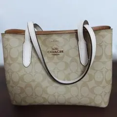 コーチ　ブラウン２WAYハンドバック（ショルダーバック