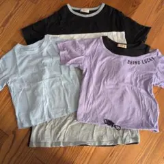 pape mapiz Tシャツと　GU 水色Tシャツのサムネイル