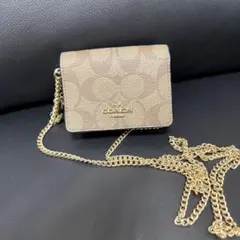 [最終値下げ] COACH ミニショルダーバッグのサムネイル