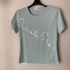 新品のミラ・ショーンの前身大きなロゴのＴシャツのサムネイル