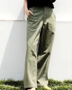 Ungrid アングリッド M ウォッシュベイカーパンツ ワークパンツ