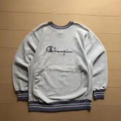 90s champion リバースウィーブ USA製 刺繍タグ ダメージのサムネイル