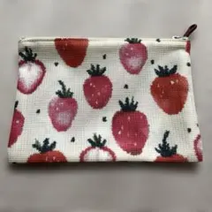 ラブラリーバイフェイラー　ストロベリードット　メッシュポーチ