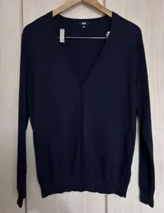 UNIQLO UVカットスーピマコットンVネックカーディガン　XLサイズ