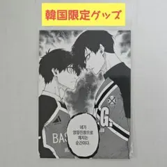ブルーロック　韓国限定　アニメイト　潔、凛　ポストカード