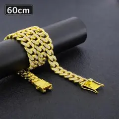 喜平 ネックレス マイアミキューバチェーン ゴールド 60cm